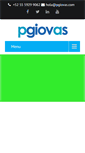 Mobile Screenshot of pgiovas.com